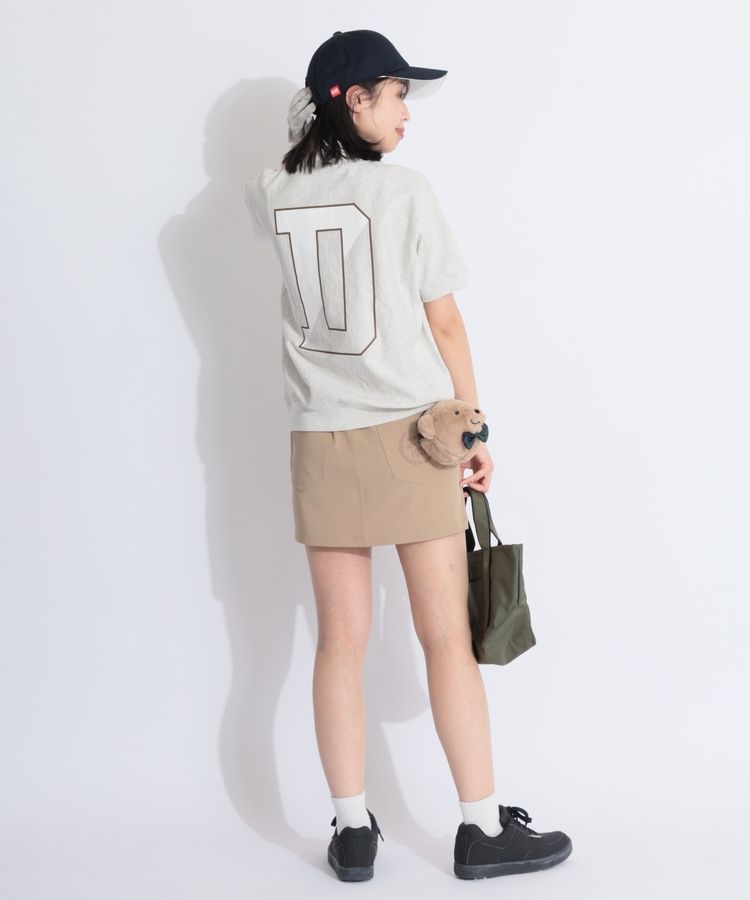 ニューエラ NE 【ストレッチ】ポイントロゴ刺しゅう定番台形スカート