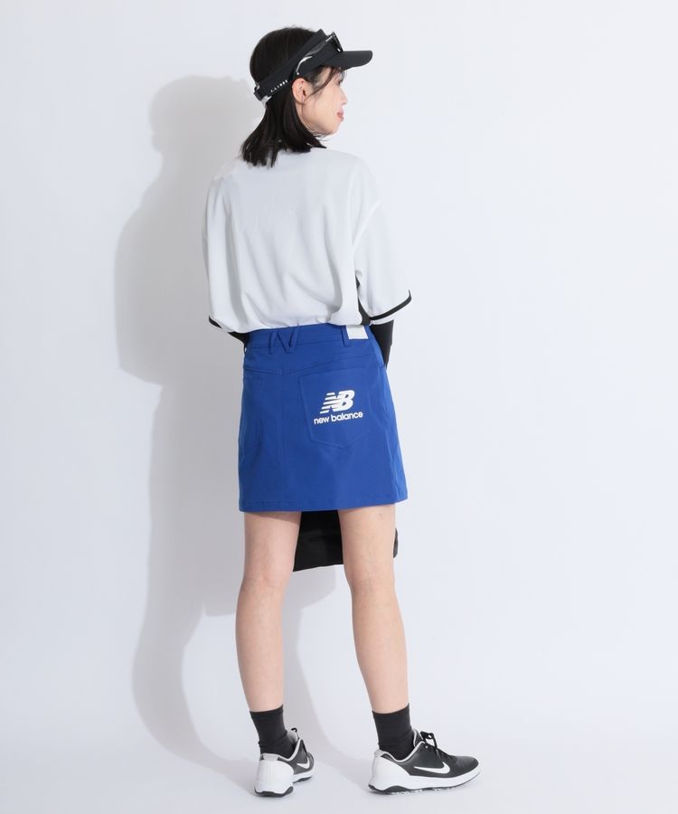 ニューバランスゴルフ NB 【撥水】バイカラーロゴ台形スカート