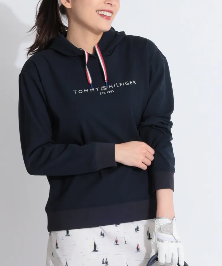 トミーヒルフィガーゴルフ TH 【高ストレッチ】フロントロゴ