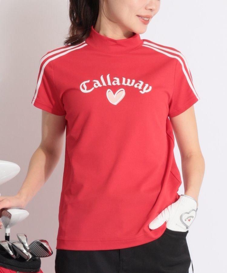 Callaway レディース キャロウェイ 長袖 天竺 モックネック
