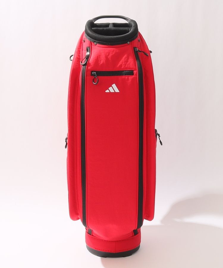 adidas キャディバッグ ゴルフバッグ スリーストライプ レッド アディダスゴルフ AG 【CORDURA】スリーストライプキャディ