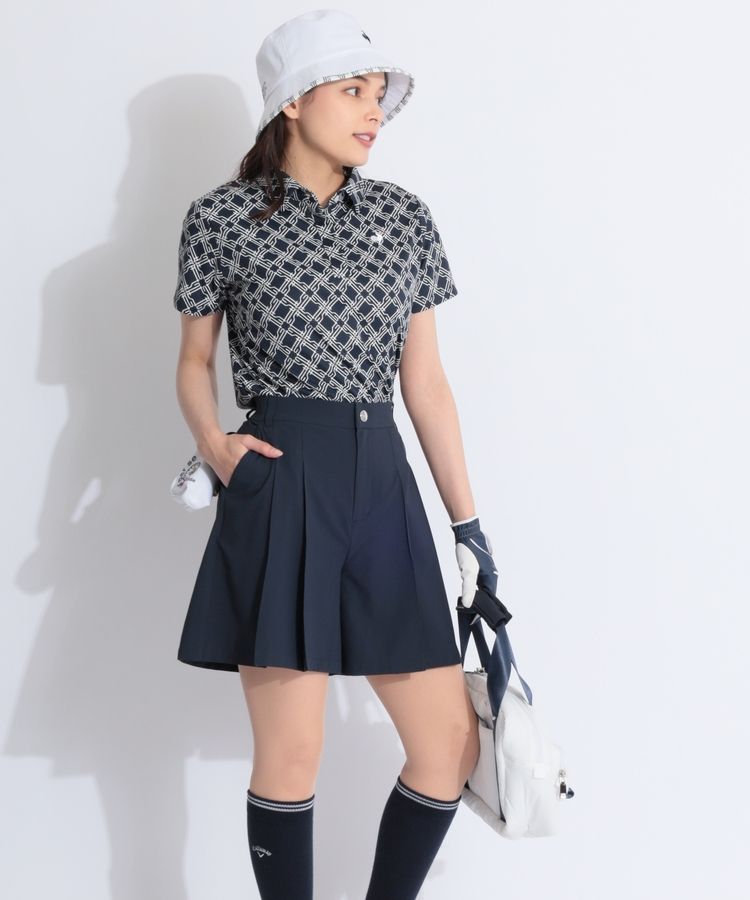 きのみかん「新品・未使用」ルコックゴルフ　キュロットパンツ ルコックスポルティフ ゴルフ LQ 【撥水ストレッチ】シンプル