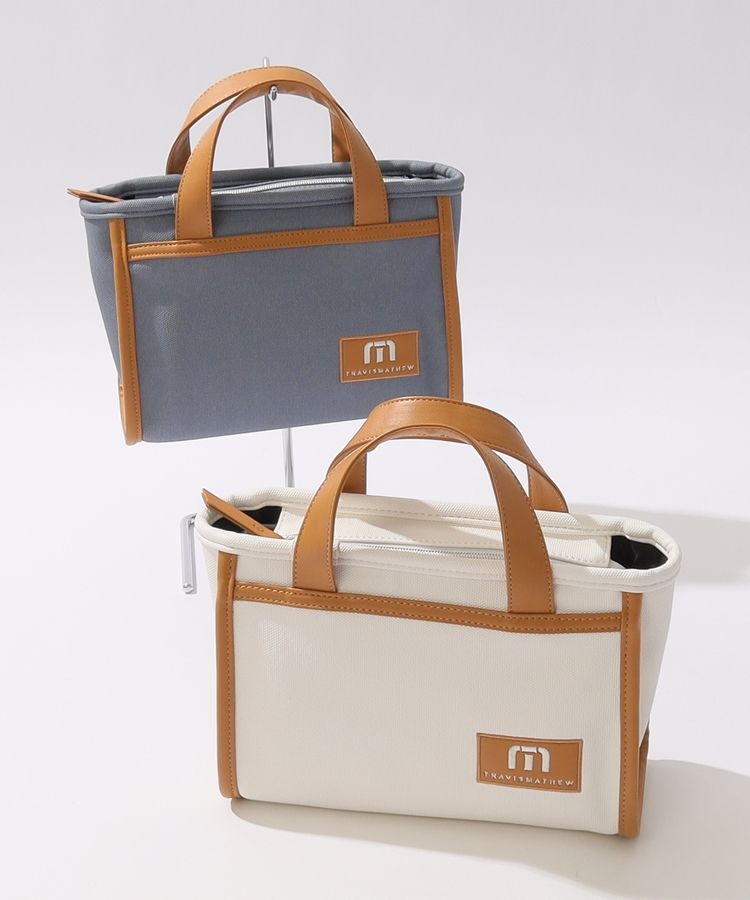 トラヴィスマシュー TM キャンバス調ロゴカートバッグ