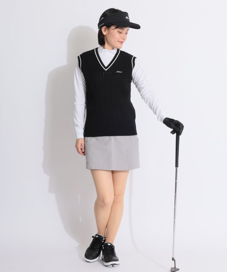 タイトリストアウトレット TL 【撥水UV】二重織ドビーラップキュロット