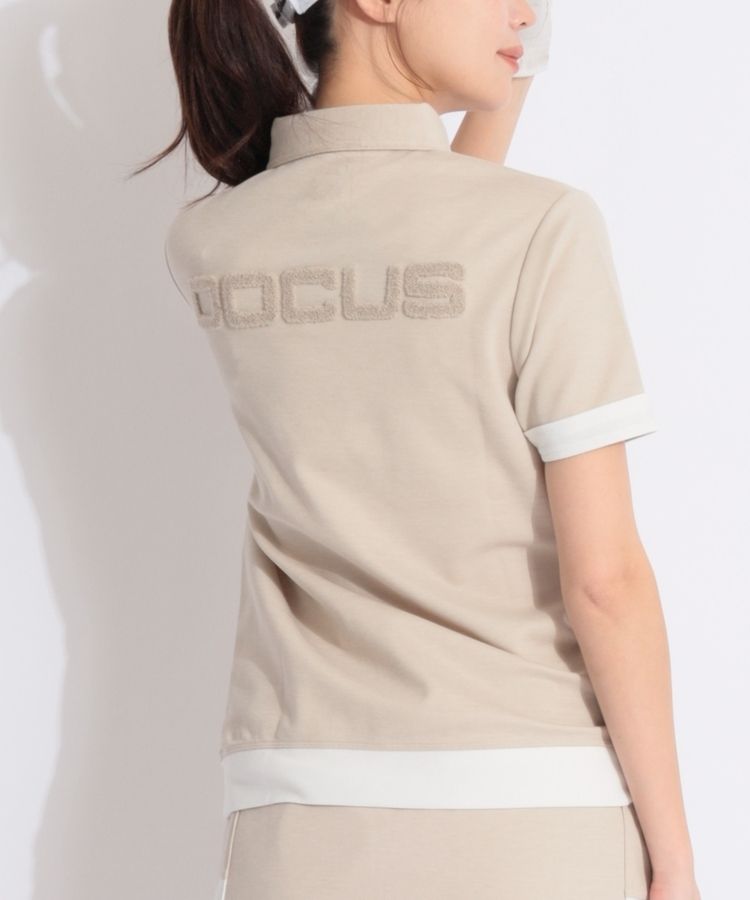 ドゥーカス DC バックロゴ半袖ポロシャツ レディースゴルフウェア通販