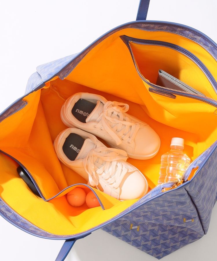 レザレクション　ラニウスワイドトート　大容量バッグ　人気のドーンブルー レザレクションラニウスワイドトート大容量バッグ人気のドーンブルー