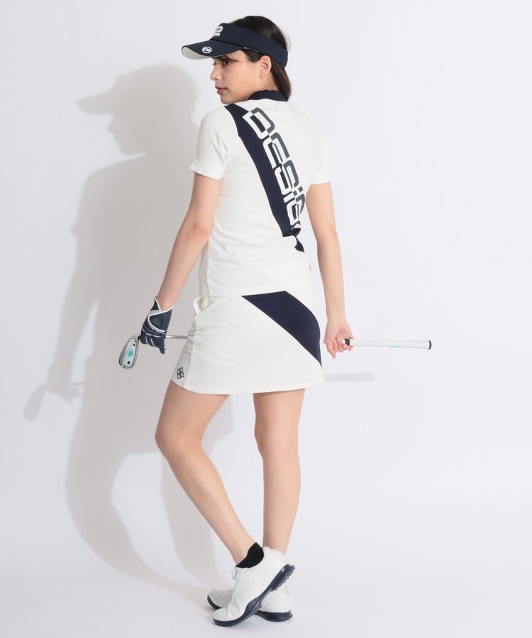 ドゥーカス DC インナーパンツ付きバイアスラインスカート レディース