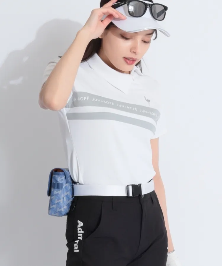 【美品】アドミラルゴルフ　セットアップ　グレー 黒　サイズ上下 L 美品】アドミラルゴルフ セットアップ グレー 黒 サイズ上下 L