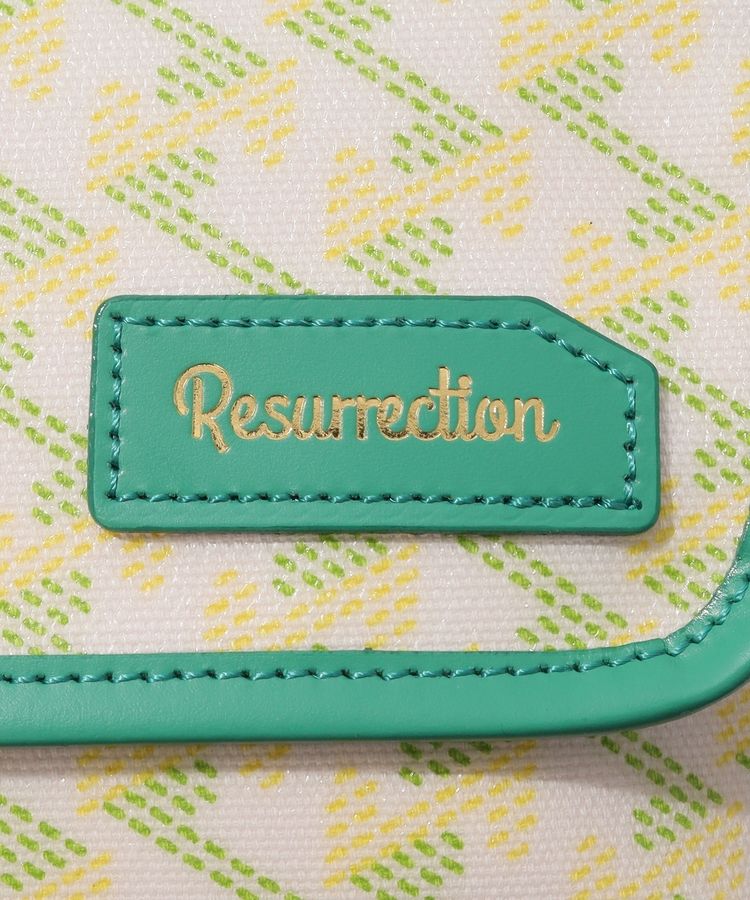 【新品】レザレクション　ゴルフ ウエストポーチ アイクス No.2 グリーン レザレクション Resurrection アイクスNo.2 ウエストポーチ