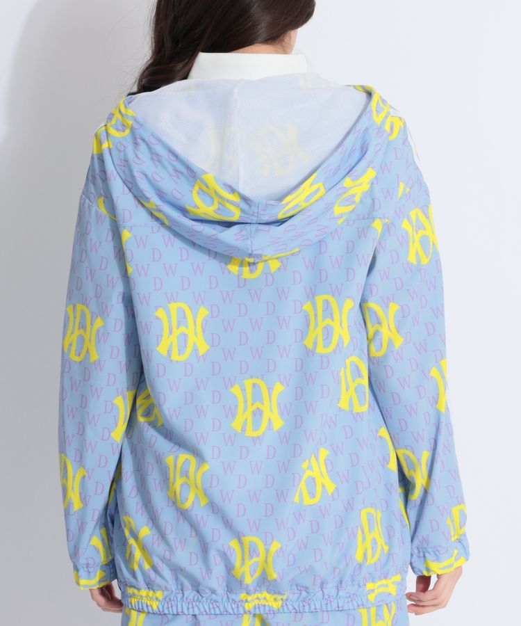 ダンスウィズドラゴン DD モノグラムプリントジップブルゾン