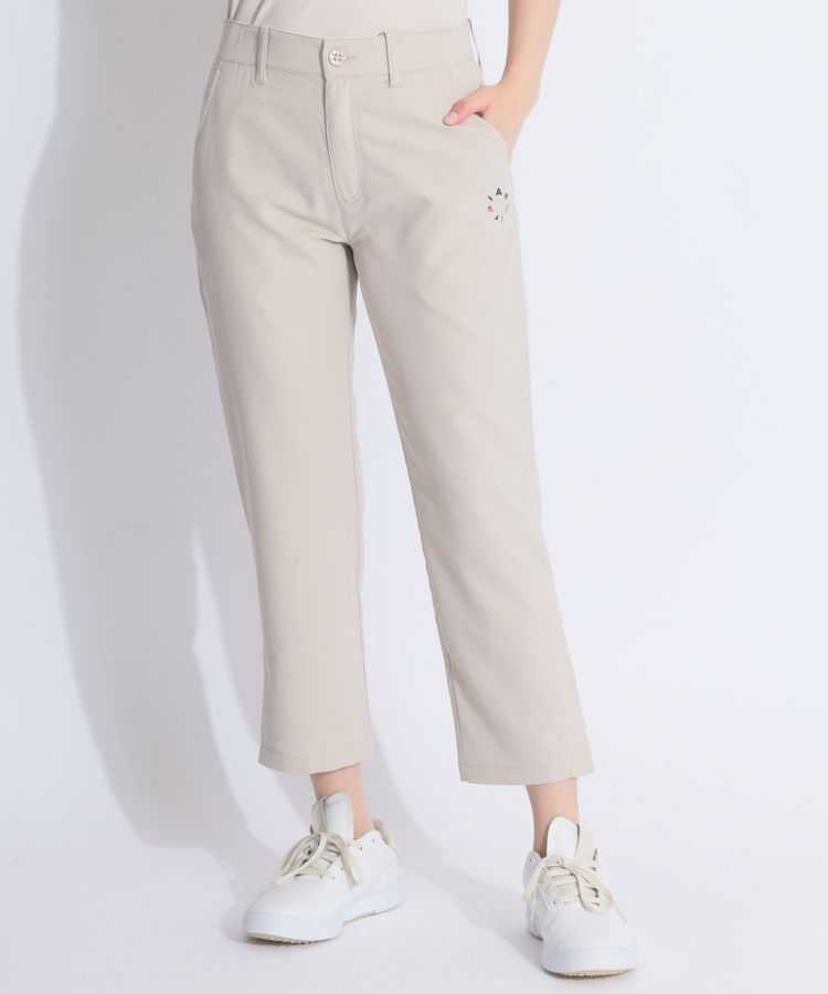 【吸汗速乾UV】ポイントロゴクロップドパンツ