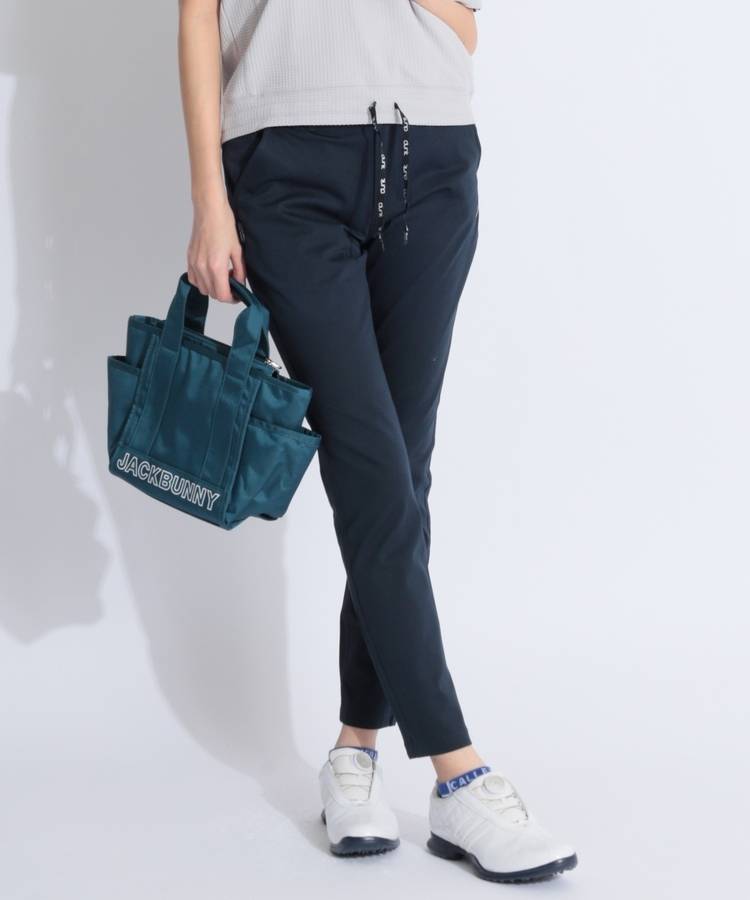 JB バックロゴ刺繍ツイルテーパードパンツ