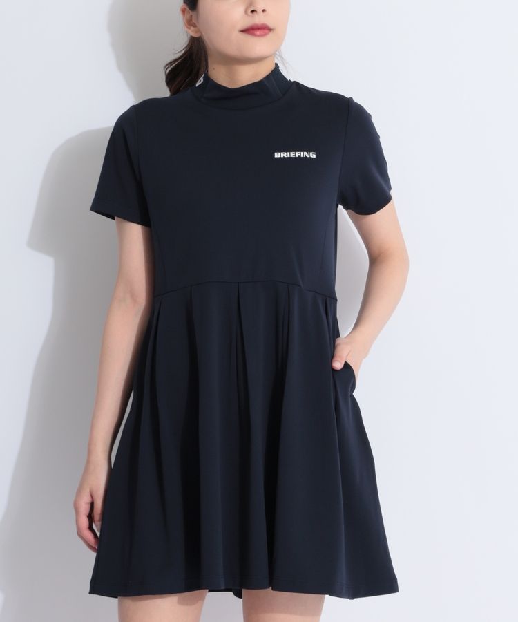 極美品 BRIEFING ブリーフィング ゴルフ ワンピース 長袖 ロゴ L ブリーフィング BRIEFING 【日本正規品】 ブリーフィング ゴルフ