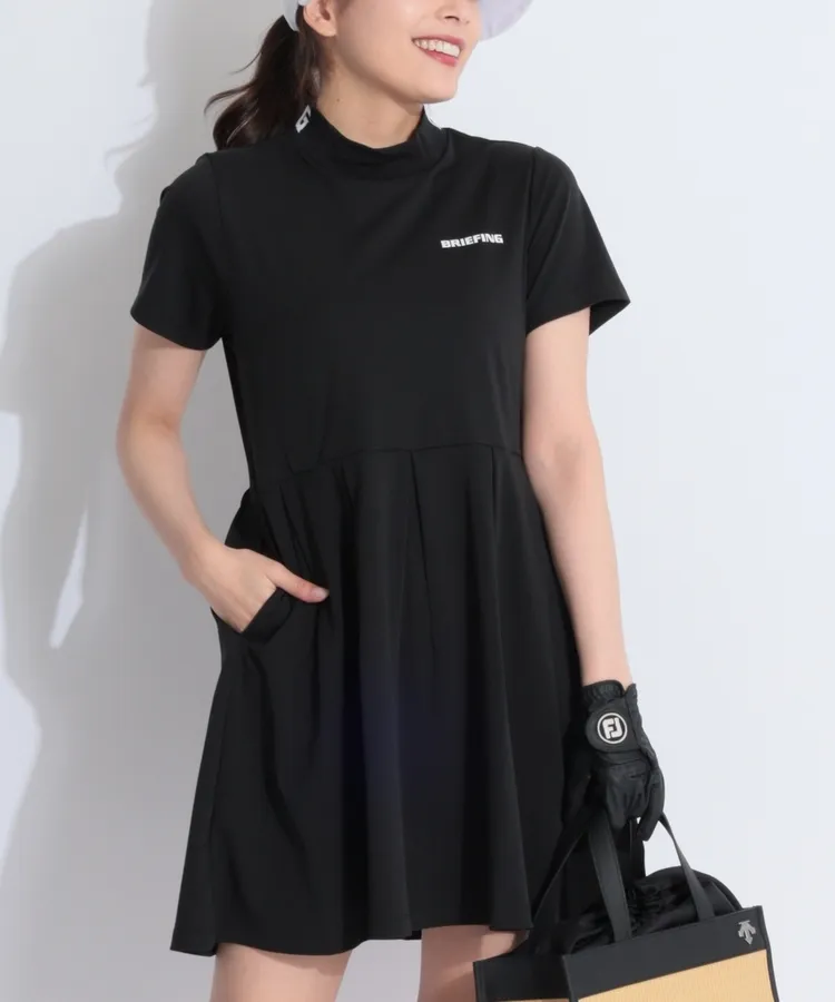 FILA ワンピース ゴルフ ゴルフウェア レディース モックネック