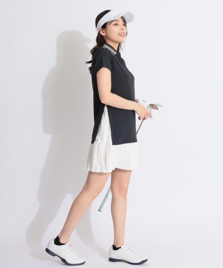【ひまわり☆】CPG GOLF　23ss リブポロワンピース 吸水速乾 ひまわり☆様専用】CPG GOLF 23ss リブポロワンピース 吸水速乾