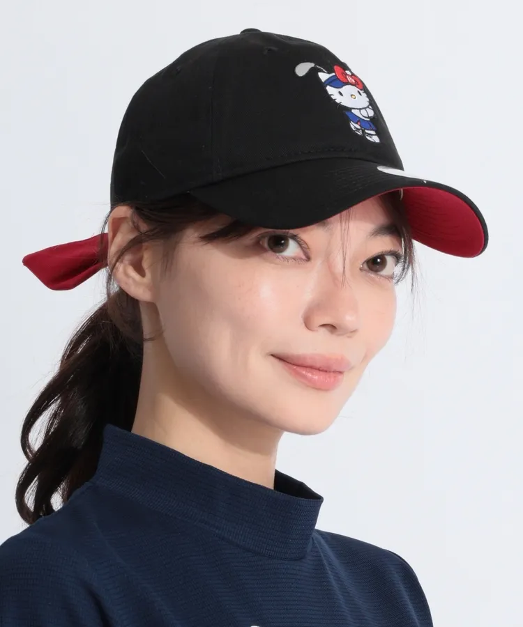 ニューエラ NE 【HelloKitty】【速乾UV】キティちゃんモックネック半袖