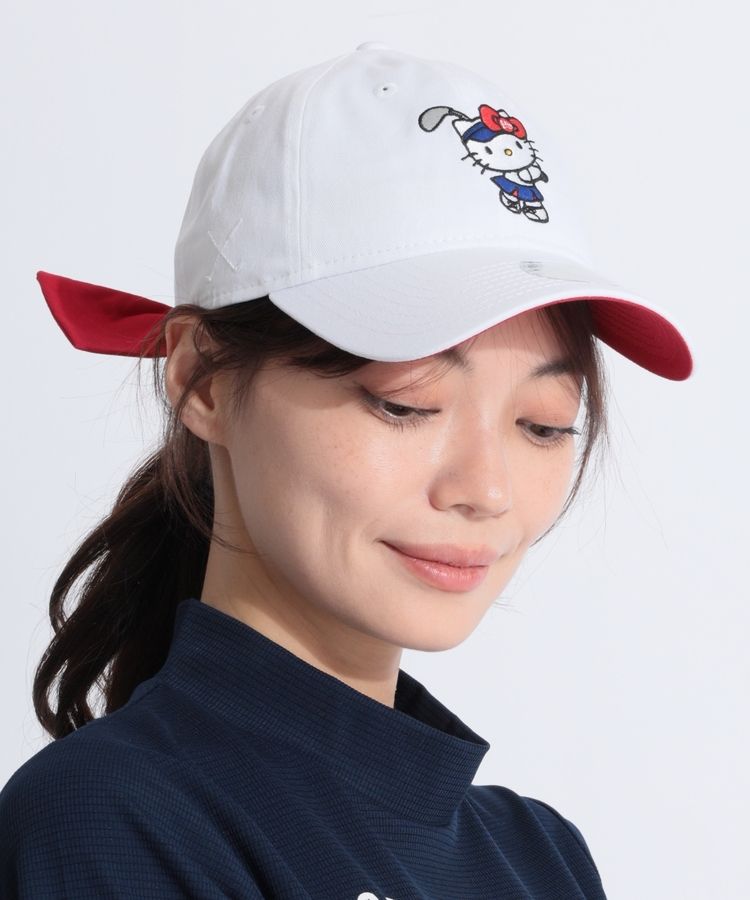ニューエラ NE 【HelloKitty】バックリボンスイングキティちゃんツイル