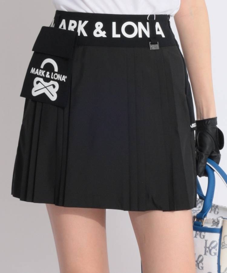 ML 一体型ぺチパンツ付サイドプリーツ切替スカート