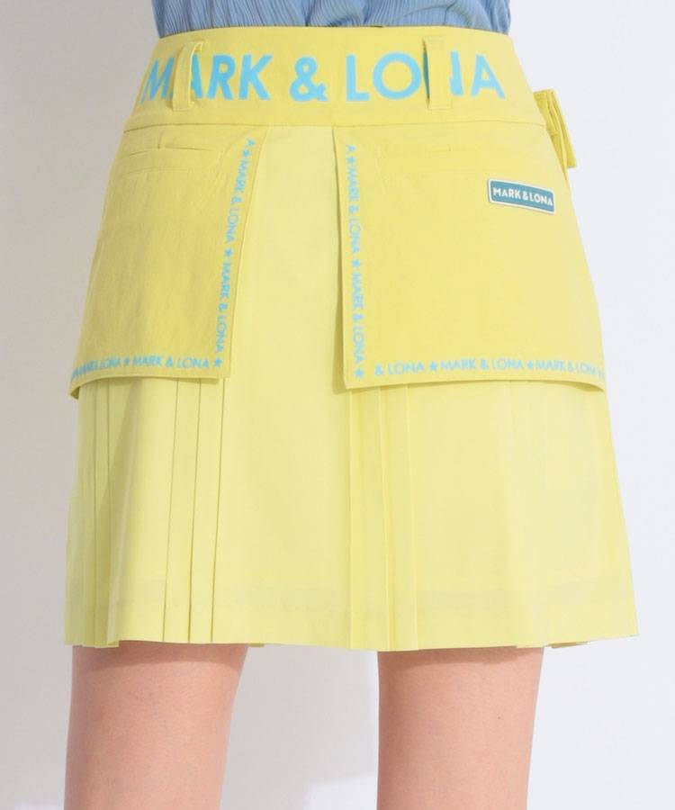 ML 一体型ぺチパンツ付サイドプリーツ切替スカート