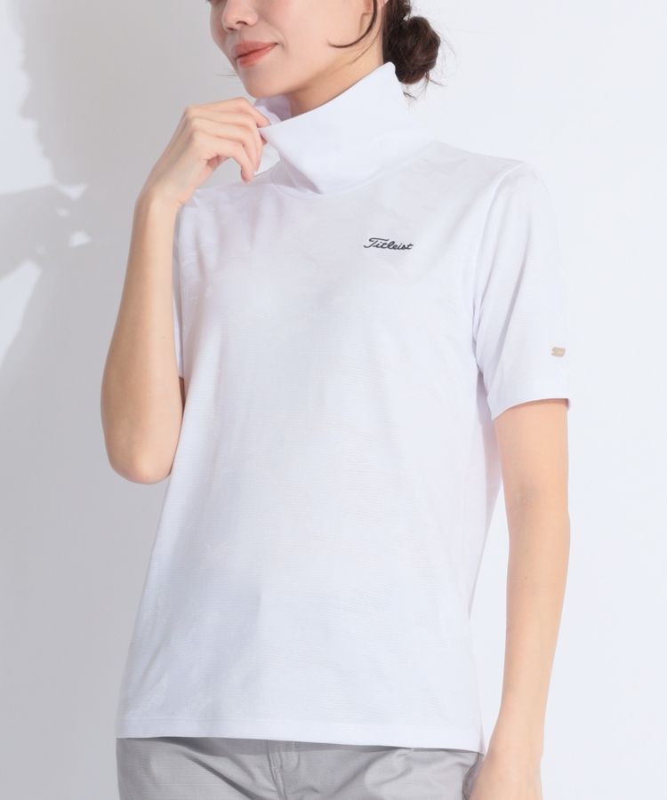 新作Titleistレディース ホワイト シャツ Tシャツ 半袖 ゴルフ ウェア 新作Titleistレディース ホワイト シャツ Tシャツ 半袖 ゴルフ