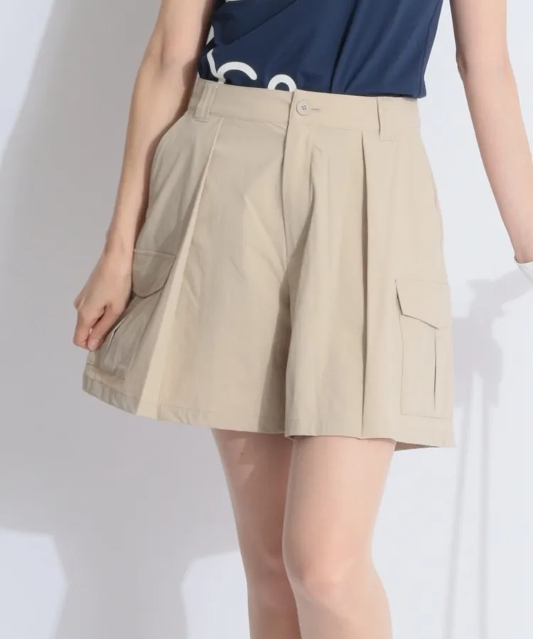 ビームスゴルフ　プリーツキュロット　M BEAMS GOLF（ビームス ゴルフ）ORANGE LABEL / プリーツ ラップ