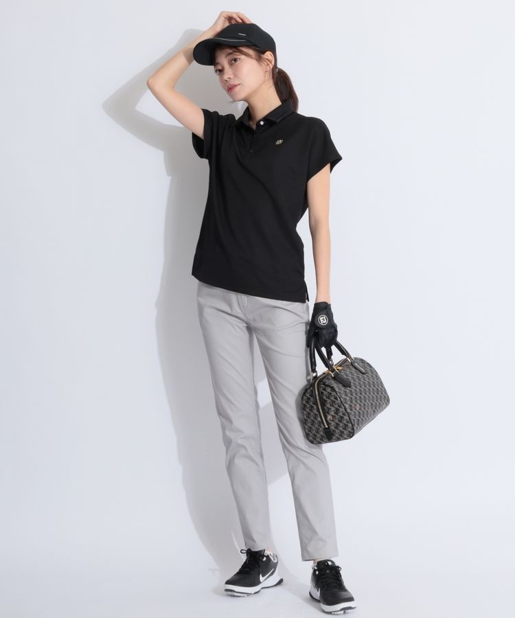 セントアンドリュース SA 【ストレッチ】デルタ格子ジャガード半袖