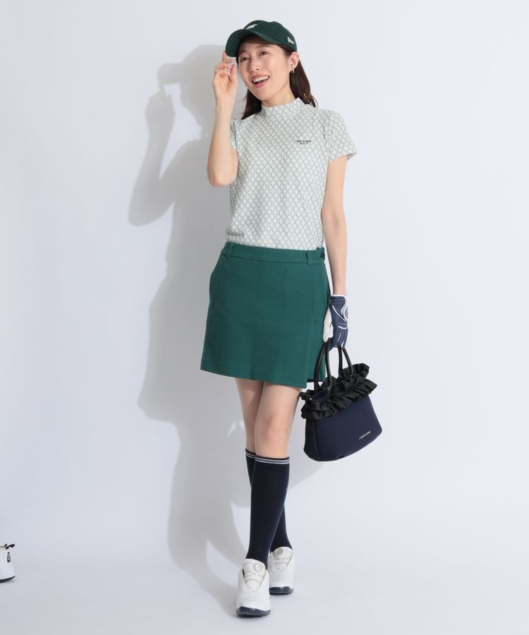 美品ビームスゴルフ　ゴルフ　キュロット　レディース　Sサイズ ビームスゴルフ BE ストレッチ選べるデザイン裏起毛ラップ