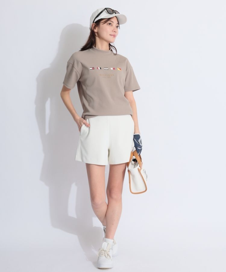 ビームスゴルフ BE 【ストレッチ】マリンボタンフレアショートパンツ