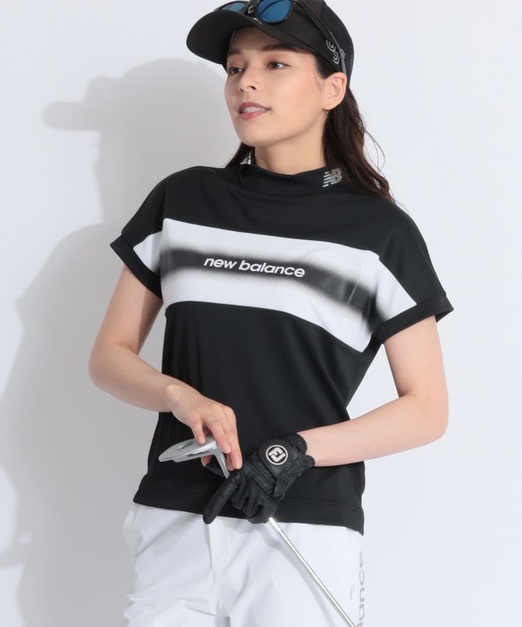 ニューバランスゴルフ NB 【UV接触冷感】パネル切替モックネック