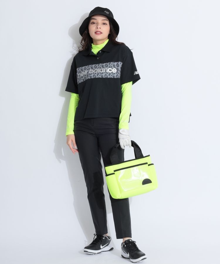 ゴルフウェア ニューバランスゴルフ レディース 半袖ポロシャツ ニューバランスゴルフ NB 【涼感UV】メッシュ衿半袖ポロシャツ