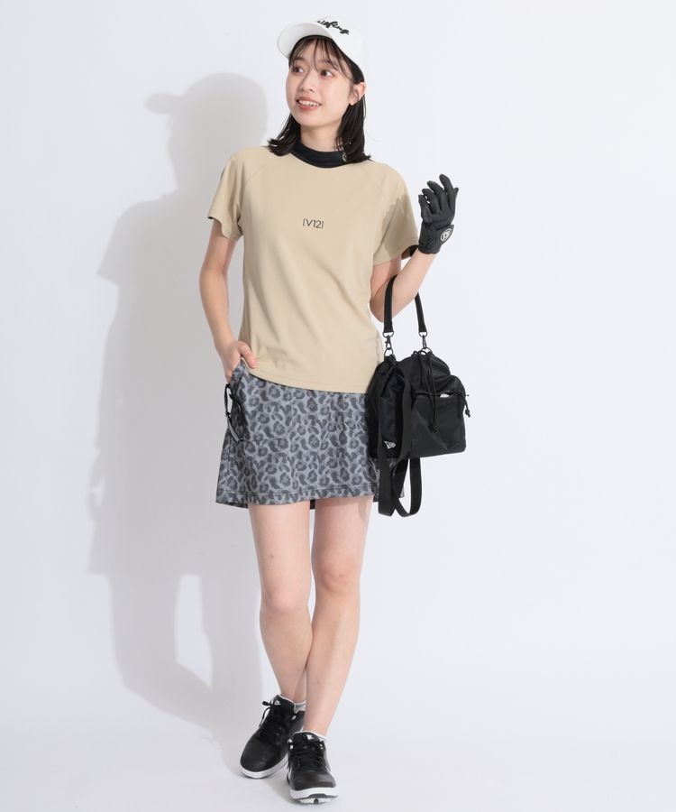 新品】V12 レディース 半袖モックネック＆スカート セットアップ