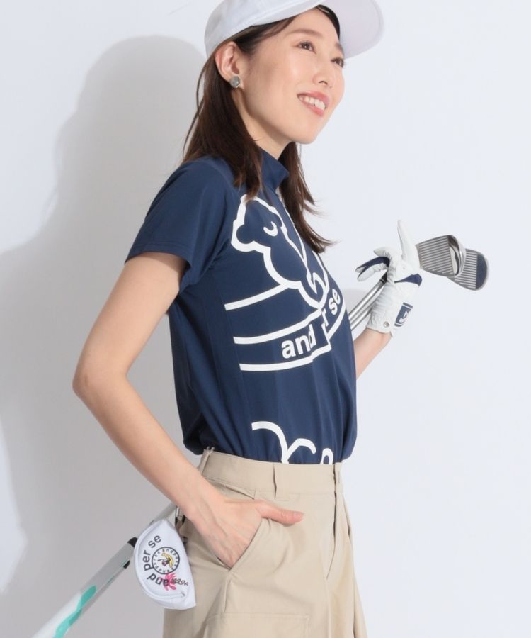未使用　and per se　アンパスィ　カットソー　M 6a7ca1354fddef8a17db97c7bf5c4f
