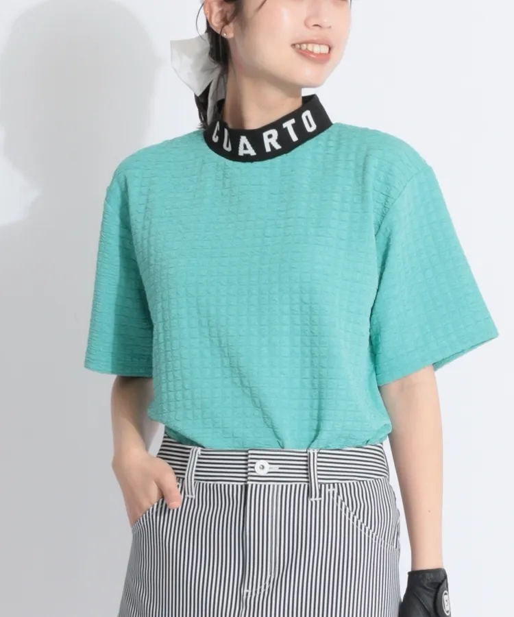 ☆Cuarto UNITED☆裏起毛シャツ☆白黒☆M