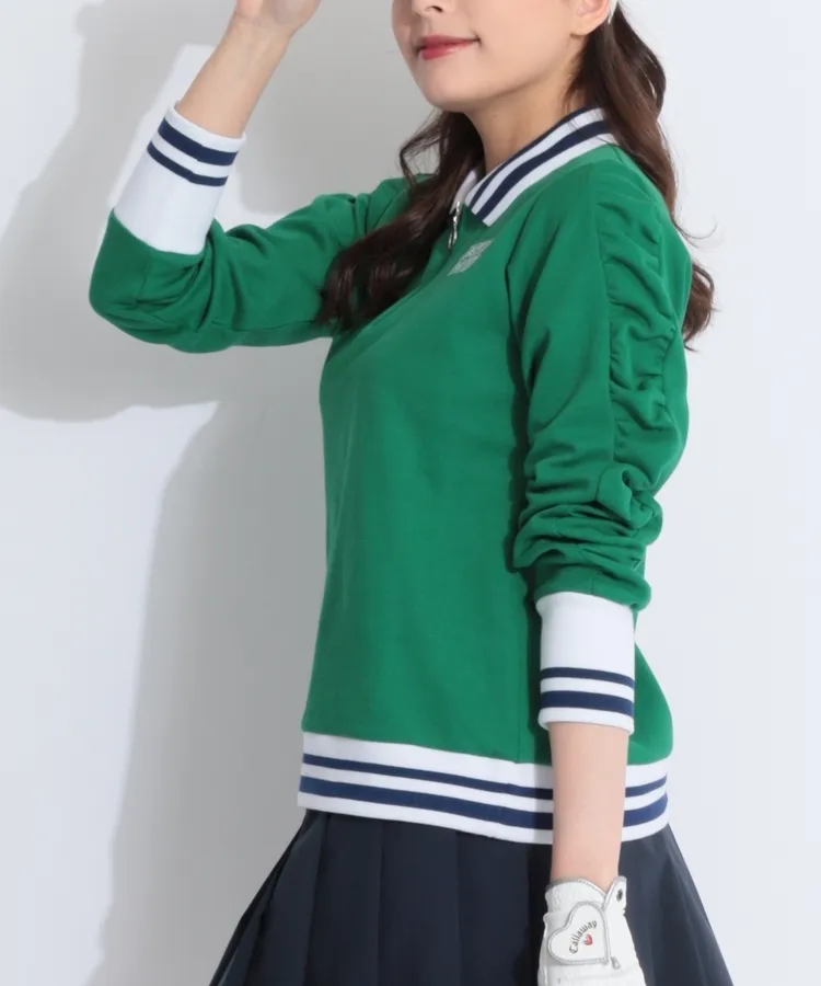 ジャックバニー JB 【防風撥水】ウエストロゴボンディングプリーツ