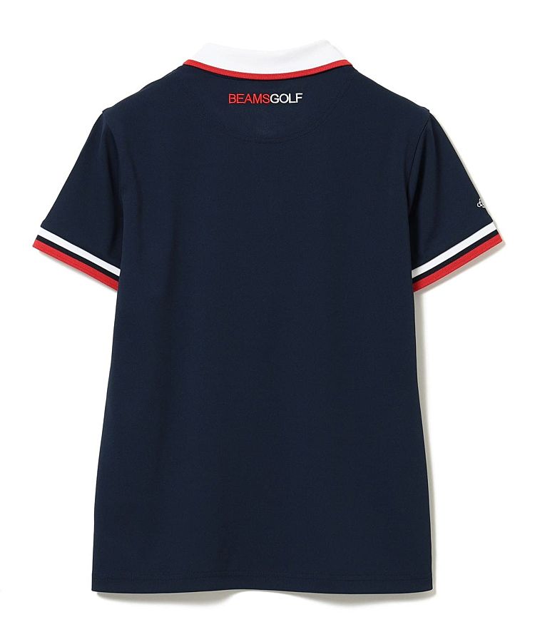 新品　ビームスゴルフ　半袖ポロシャツ　L BEAMS GOLF ビームスゴルフ 半袖ポロシャツ レッド系 L ゴルフ