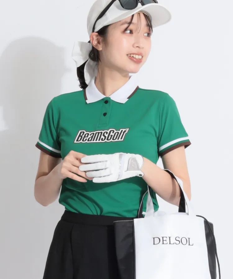 ビームスゴルフ ポロシャツ半袖 ハーフパンツ Lサイズ ビームスゴルフ ポロシャツ半袖 ハーフパンツ Lサイズ