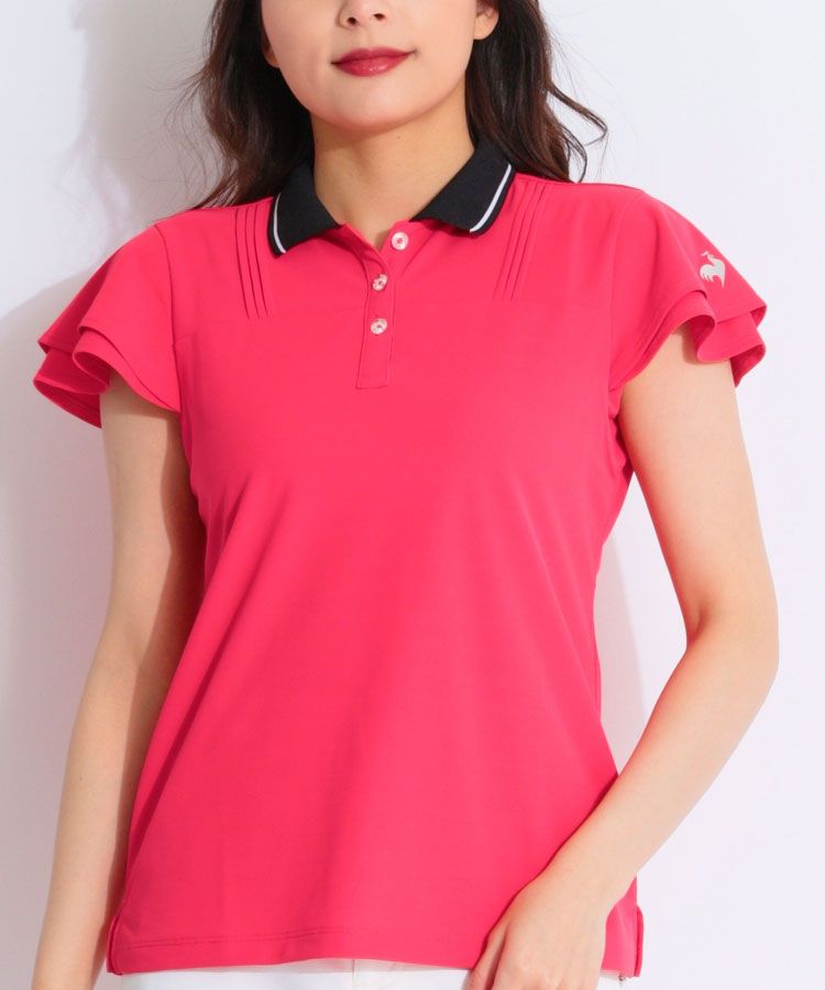 ルコックスポルティフ ゴルフ LQ 【吸汗速乾】フリルスリーブAライン