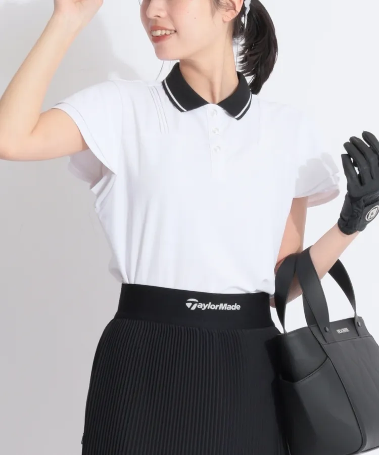 新品未使用　デサント　ゴルフ　カートバッグ　大容量収納　ロゴプレート　3ポーチ デサントゴルフ DE ストローMIXスクエアー型カートバッグ