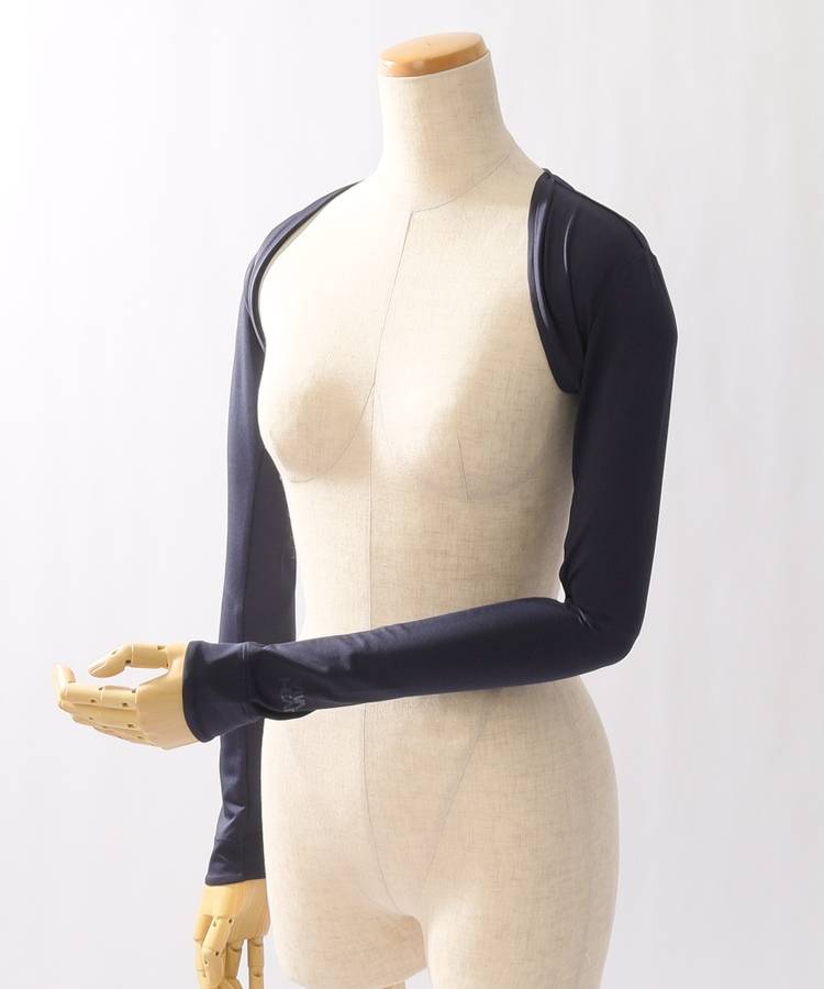 VH 【CoolDeo】ロゴプリントボレロ型アームカバー