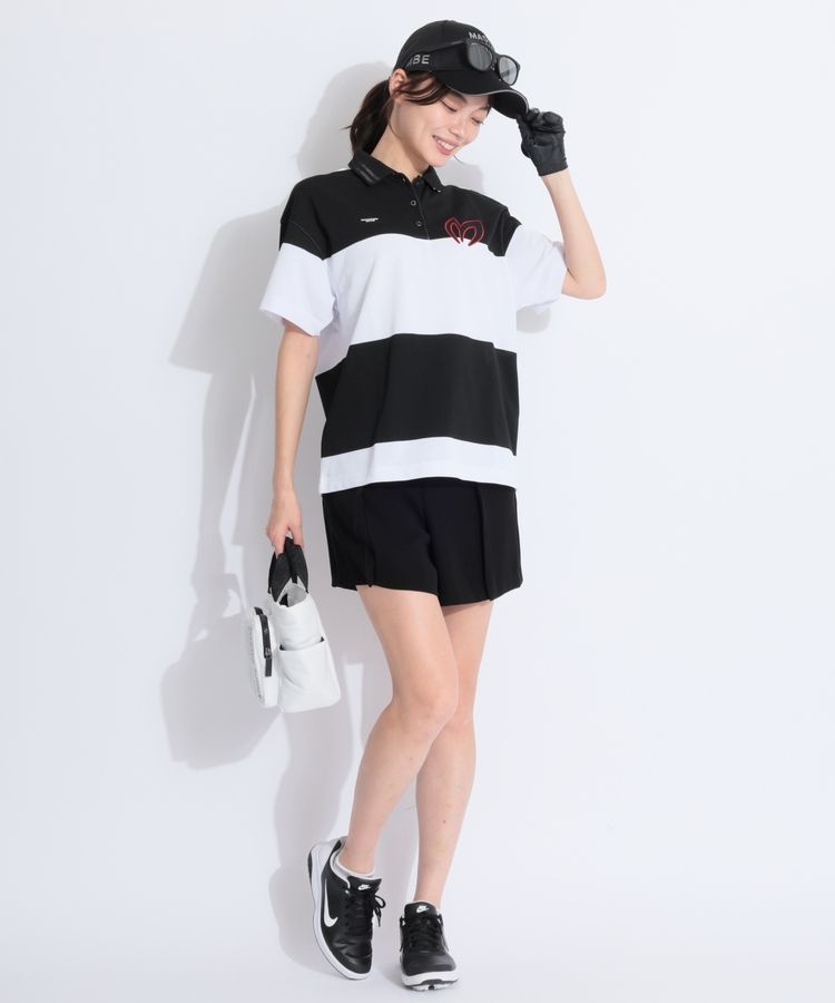 レザレクション RR 【イージーケア】タックフレアショートパンツ