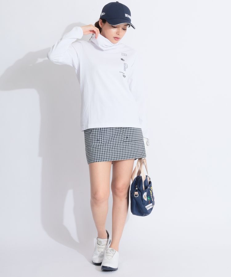 パーリーゲイツ PG 【遮熱UV】タートルネック長袖カットソー