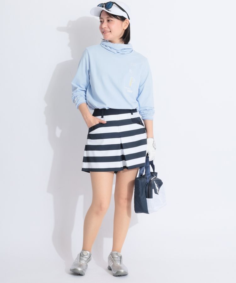 パーリーゲイツ PG 【遮熱UV】タートルネック長袖カットソー