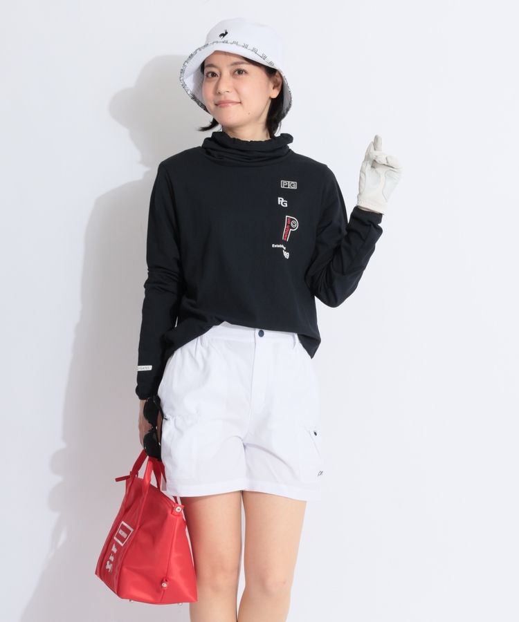 パーリーゲイツ PG 【遮熱UV】タートルネック長袖カットソー