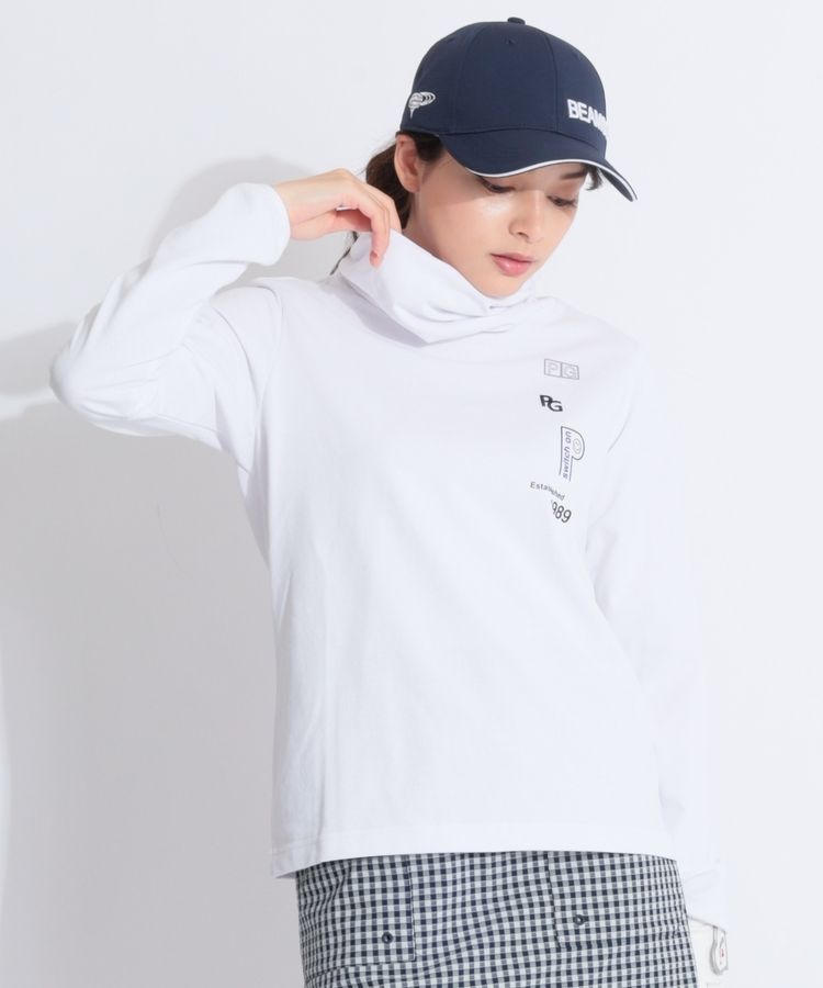 パーリーゲイツ PG 【遮熱UV】タートルネック長袖カットソー