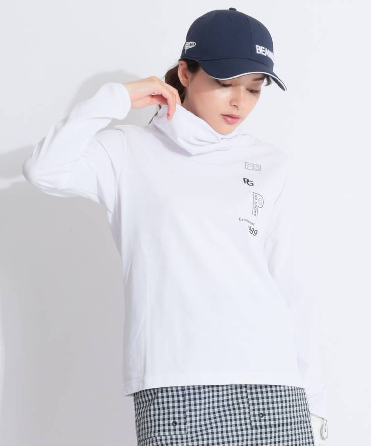 PG 【遮熱UV】タートルネック長袖カットソー