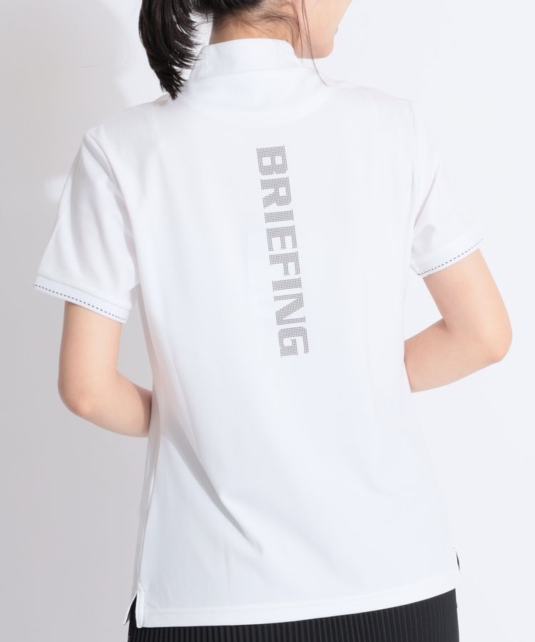 新品　BRIEFING GOLF 半袖　レディース　モックネックシャツ　Ｓ BRIEFING GOLF - WOMENS TOUR HIGH NECK | モックネックシャツ