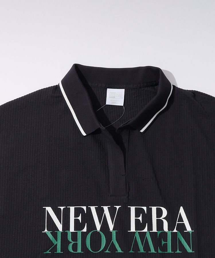 ニューエラ NE 【吸汗速乾】スキッパードルマン半袖ポロシャツ