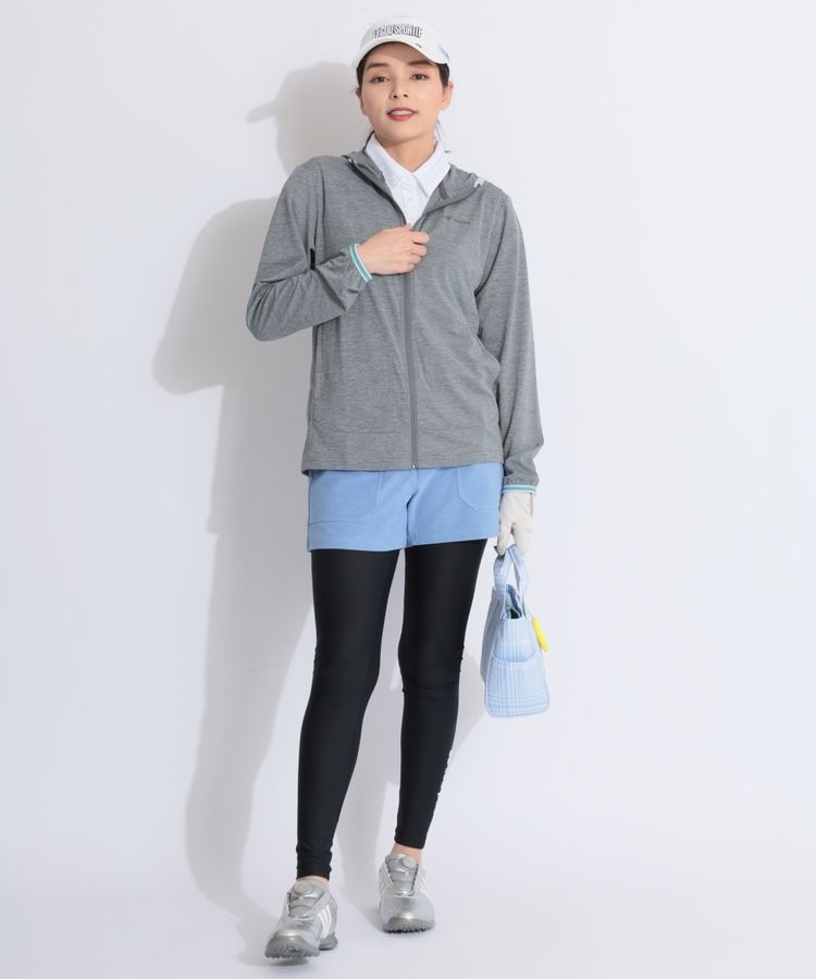 ビバハート 半袖ポロシャツ ブルゾン レディース ゴルフウェア セット キティ ビバハート VH 【吸水速乾UV】ハート刺繍カノコ半袖ポロシャツ