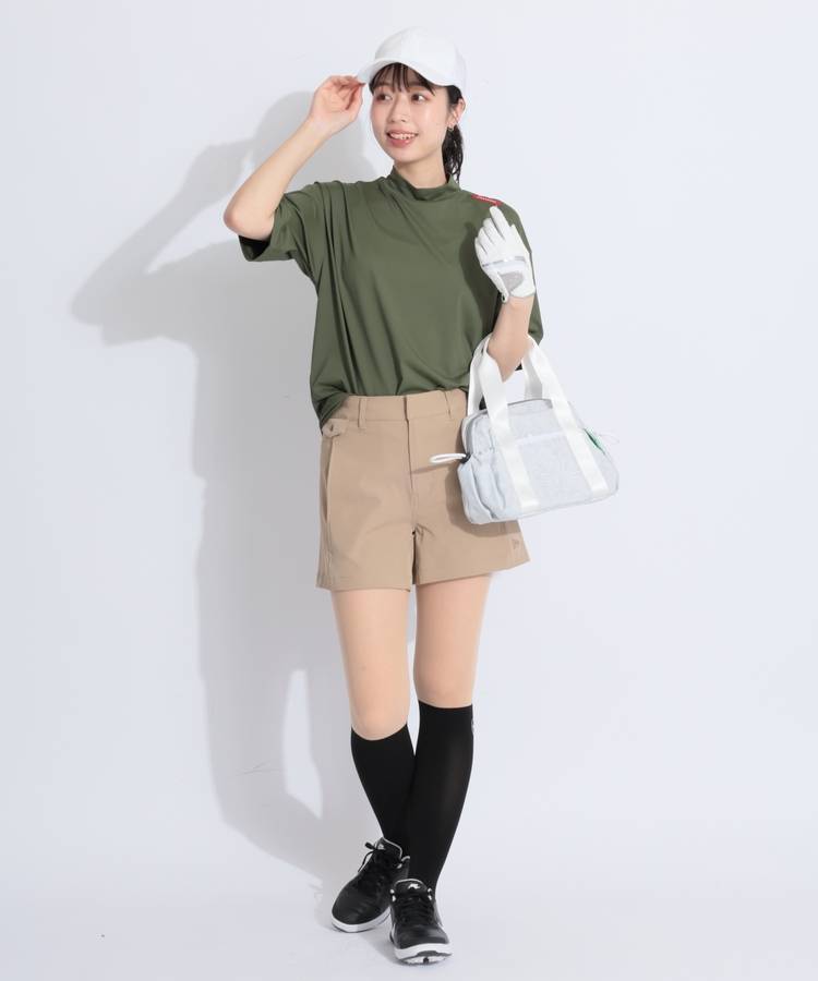 ニューエラ ゴルフ レディース ショートパンツ カーキ Sサイズ ニューエラ ゴルフ レディース ショートパンツ カーキ Sサイズ