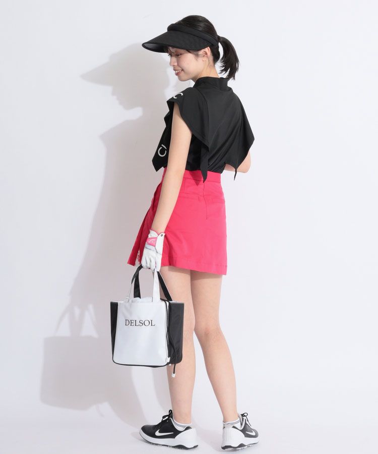 ビバハート VH 【撥水4WAYストレッチ】アシメフラワープリーツツイル